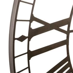 Horloge Murale Géante D88 Marron Atmosphera -Décoration De Meubles horloge murale geante vintage choco 1