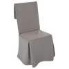 Housse De Chaise Coton Gris Atmosphera -Décoration De Meubles housse de chaise coton gris atmosphera
