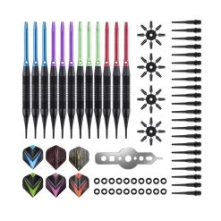 Jeu De 12 Fléchettes Pro Pointe Plastique 19g Cupra 6 Jeu De 12 Fléchettes Pro Pointe Plastique 19g Cupra -Décoration De Meubles jeu de 12 flechettes pro pointe plastique 19g cupra 1