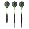 Jeu De 3 Fléchettes Pro Pointe Acier 23g Cupra Vert -Décoration De Meubles jeu de 3 flechettes pro pointe acier 23g cupra vert