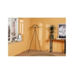 Lampadaire Filaire Métal Hibiscus Noir Ostaria -Décoration De Meubles lampadaire filaire metal hibiscus noir ostaria 2