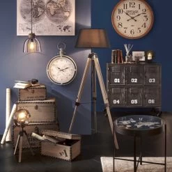 Lampadaire Trépied Runo écru Atmosphera H 145 Cm -Décoration De Meubles lampadaire trepied runo ecru atmosphera h 145 cm 3