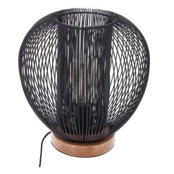 Lampe En Métal Fil Noir Noda Atmosphera