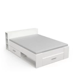 Demeyere Lit 140x190 Cm Pocket Blanc