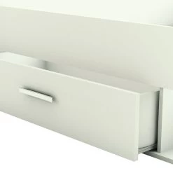 Demeyere Lit 140x190 Cm Pocket Blanc -Décoration De Meubles lit 2 places polly blanc 7