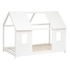 Lit Cabane Enfant Pin Blanc 90x190 Atmosphera -Décoration De Meubles lit cabane enfant pin blanc 90x190 atmosphera