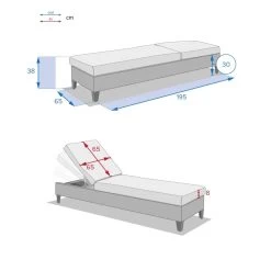 Lit Piscine Malta Terre Ombre Hespéride -Décoration De Meubles lit piscine malta terre ombre hesperide 7
