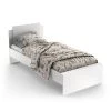 Demeyere Lit Simple 90 X 190/200 Life Blanc -Décoration De Meubles lit simple 90 x 190200 life blanc