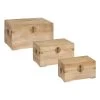 Lot De 3 Malles En Bois Jil Atmosphera -Décoration De Meubles lot de 3 malles en bois jil atmosphera