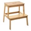 Marchepied Bambou 2 Marches 5Five -Décoration De Meubles marchepied bambou 2 marches 5five