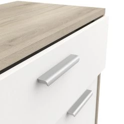 Demeyere Meuble De Rangement 2 Portes 1 Tiroir Léo -Décoration De Meubles meuble de rangement 2 portes 1 tiroir leo 3