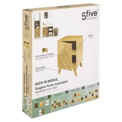 Meuble De Salle De Bain 1 Porte Bath'n Modul 5Five -Décoration De Meubles meuble de salle de bain 1 porte bath n modul 5five 1 2