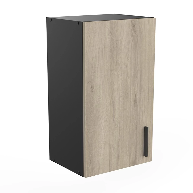 Demeyere Meuble Haut 1 Porte 40 Cm Origan Noir Et Bois 3 Demeyere Meuble Haut 1 Porte 40 Cm Origan Noir Et Bois