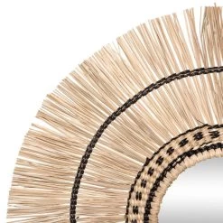 Miroir Laya Roseau 60 Cm Atmosphera -Décoration De Meubles miroir laya roseau 60 cm atmosphera 2