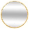 Miroir Rond D57 Bambou LED 5Five -Décoration De Meubles miroir rond d57 bambou led 5five