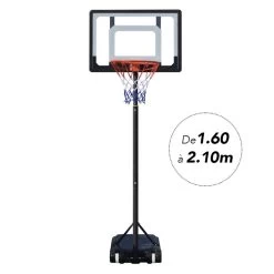 Panier De Basket 1.60m à 2.10m - Modèle Training