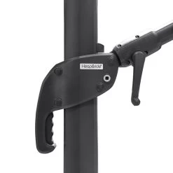 Parasol Décentré Eléa Inclinable Rectangulaire Bleu Canard Hespéride -Décoration De Meubles parasol decentre elea inclinable 3x4 bleu canard hesperide 3