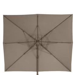 Parasol Décentré Eléa Inclinable Rectangulaire Noisette Hespéride -Décoration De Meubles parasol decentre elea inclinable 3x4 noisette hesperide 3