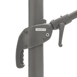 Parasol Décentré Eléa Inclinable Hexagonal Ardoise Hespéride -Décoration De Meubles parasol decentre elea inclinable hexagonal ardoise hesperide 1 2