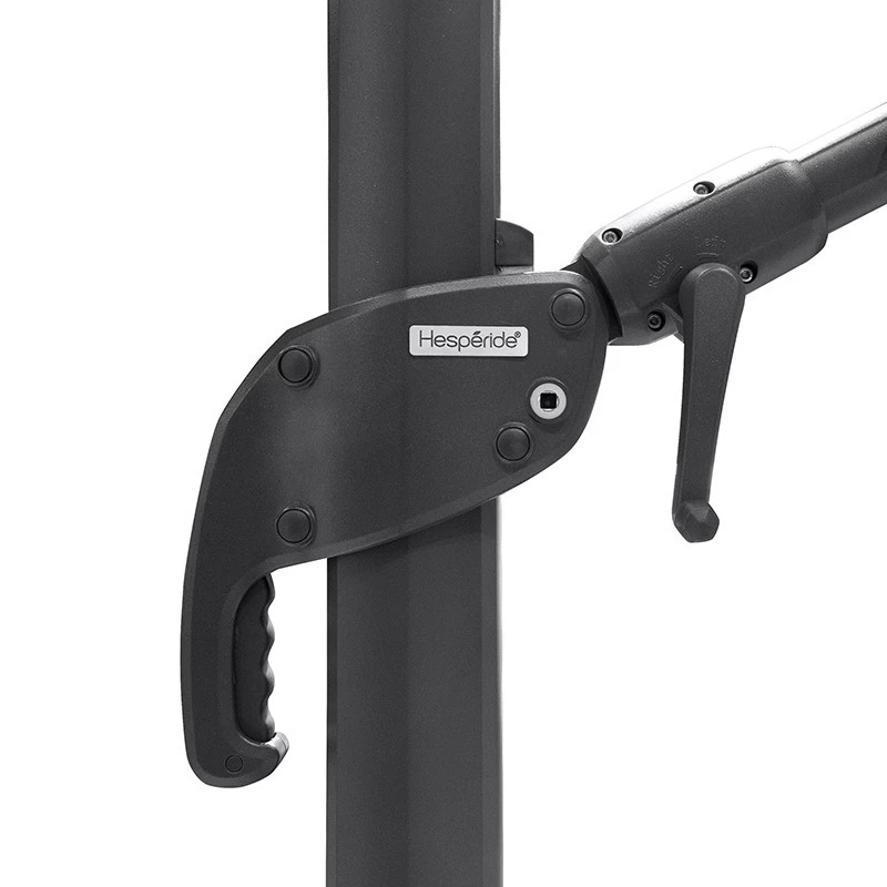 Parasol Décentré Eléa Inclinable Hexagonal Bleu Canard Hespéride 5 Parasol Décentré Eléa Inclinable Hexagonal Bleu Canard Hespéride – Image 3