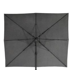 Parasol Décentré Eléa Rectangulaire Toile Sunbrella® Anthracite Hespéride -Décoration De Meubles parasol decentre elea rectangulaire sunbrella anthracite hesperide 4