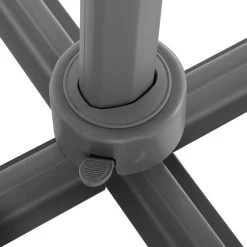 Parasol Décentré Eléa Inclinable Carré Oléfine Anthracite Hespéride 15 Parasol Décentré Eléa Inclinable Carré Oléfine Anthracite Hespéride -Décoration De Meubles parasol decentre inclinable carre olefine anthracite hesperide 1 6