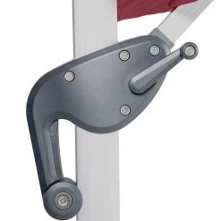 Parasol Déporté Carré Equador Bordeaux Hespéride -Décoration De Meubles parasol deporte carre equador bordeaux hesperide 5