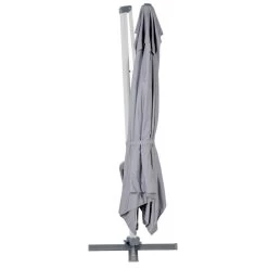 Parasol Déporté Rectangulaire Equador Ardoise Hespéride -Décoration De Meubles parasol deporte rectangulaire equador ardoise hesperide 1 2