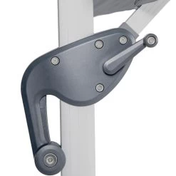 Parasol Déporté Rectangulaire Equador Ardoise Hespéride -Décoration De Meubles parasol deporte rectangulaire equador ardoise hesperide 1 6