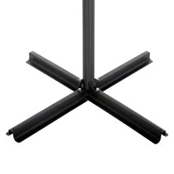 Parasol Déporté Rond Janeiro Ardoise Hespéride -Décoration De Meubles parasol deporte rond janeiro ardoise hesperide 5