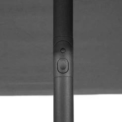 Parasol Droit Carré 2,5x2,5m Soya Ardoise Hespéride -Décoration De Meubles parasol droit carre 25x25m soya ardoise hesperide 1 4