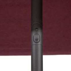 Parasol Droit Carré 2,5x2,5m Soya Bordeaux Hespéride -Décoration De Meubles parasol droit carre 25x25m soya bordeaux hesperide 4