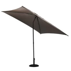 Parasol Droit Carré 2,5x2,5m Soya Taupe Hespéride -Décoration De Meubles parasol droit carre 25x25m soya taupe hesperide 2