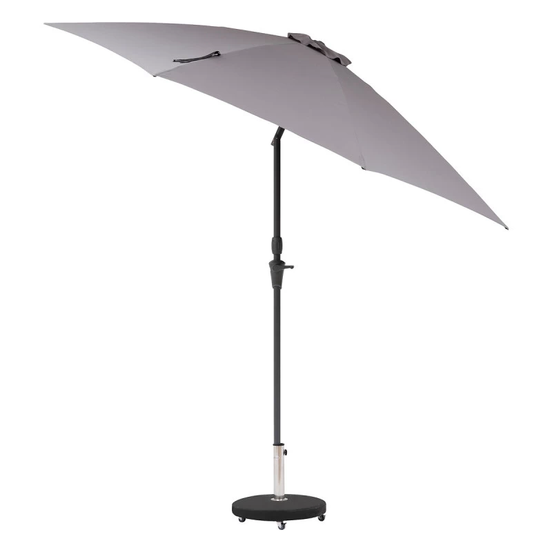 Parasol Droit Rond 2,7m Sisko Ardoise Hespéride 5 Parasol Droit Rond 2,7m Sisko Ardoise Hespéride – Image 3