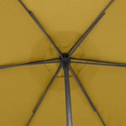 Parasol Droit Rond 2,7m Soya Jaune Moutarde Hespéride -Décoration De Meubles parasol droit rond 27m soya jaune moutarde hesperide 3