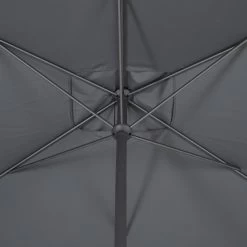 Parasol Mat Central 2x3 M Loompa Ardoise Hespéride -Décoration De Meubles parasol mat central 3 m loompa ardoise hesperide 5