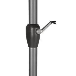 Parasol Mat Central Rond 3m Loompa Grenade Hespéride -Décoration De Meubles parasol mat central rond 3m loompa grenade hesperide 4