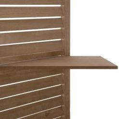 Paravent Bois 3 étagères Bois Atmosphera -Décoration De Meubles paravent bois 3 etageres bois atmosphera 1