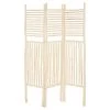 Paravent En Bois Zahir Naturel Clair Atmosphera -Décoration De Meubles paravent en bois zahir naturel clair atmosphera