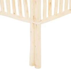 Paravent En Bois Zahir Naturel Clair Atmosphera -Décoration De Meubles paravent en bois zahir naturel clair atmosphera 3