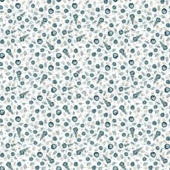 Parure De Lit Fleurs Blanc/bleu 240x220 Atmosphera -Décoration De Meubles parure de lit fleurs blancbleu 240x220 atmosphera 2