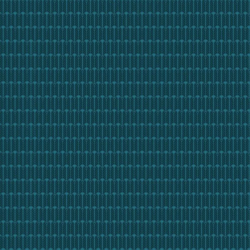 Parure De Lit Paon Bleu Canard 240x220 Atmosphera 6 Parure De Lit Paon Bleu Canard 240x220 Atmosphera – Image 4