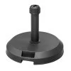 Pied De Parasol 29kg Béton Noir Hespéride 1 Pied De Parasol 29kg Béton Noir Hespéride -Décoration De Meubles pied de parasol 29kg beton noir hesperide