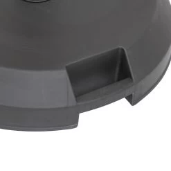 Pied De Parasol 29kg Béton Noir Hespéride -Décoration De Meubles pied de parasol 29kg beton noir hesperide 2