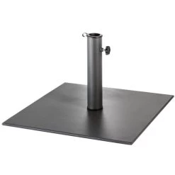 Pied De Parasol Plaque 20 Kg Anthracite Hespéride