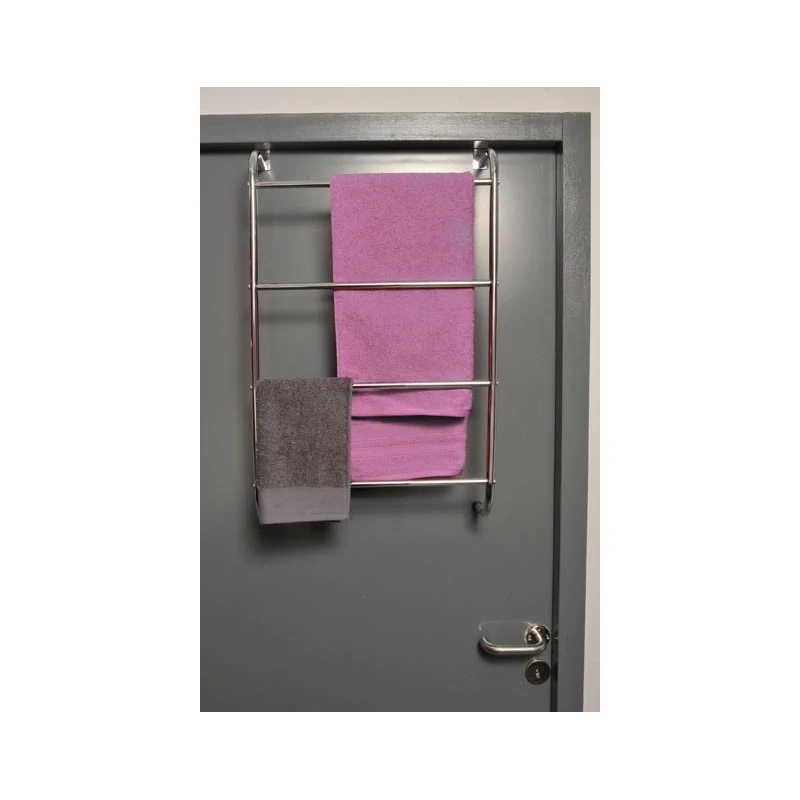 Porte Serviettes Métal Sur Porte 4 Porte Serviettes Métal Sur Porte – Image 2
