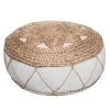Pouf En Jute Ajouré 43x18 Atmosphera -Décoration De Meubles pouf en jute ajoure 43x18 atmosphera