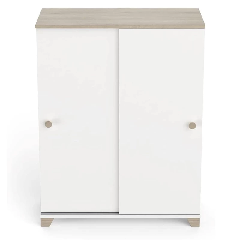 Demeyere Rangement 2 Portes Coulissantes Izzy Blanc Et Bois 3 Demeyere Rangement 2 Portes Coulissantes Izzy Blanc Et Bois