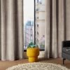 Rideau Taupe Lilou 140x260 Atmosphera -Décoration De Meubles rideau taupe lilou 140x260 atmosphera