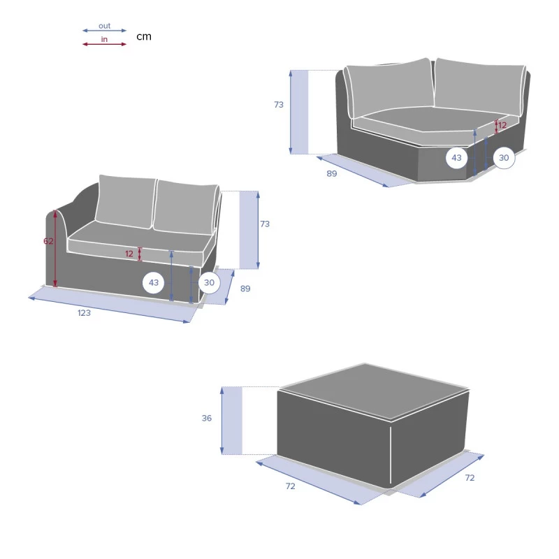 Salon Angle Moorea 5 Places Savana Hespéride 12 Salon Angle Moorea 5 Places Savana Hespéride – Image 10
